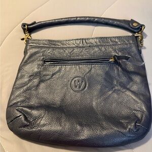 Elegant Navy Athens Crossbody Bag